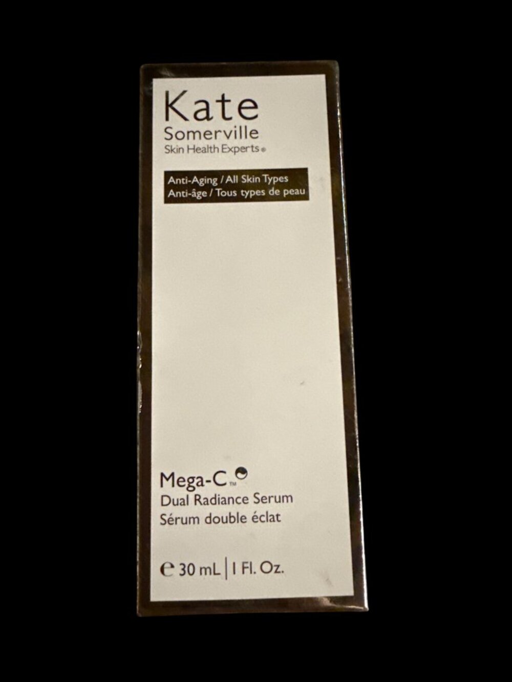 Kate Somerville Mega-C Dual Radiance Anti-Aging Serum 30 mL (1 Fl. Oz.) New